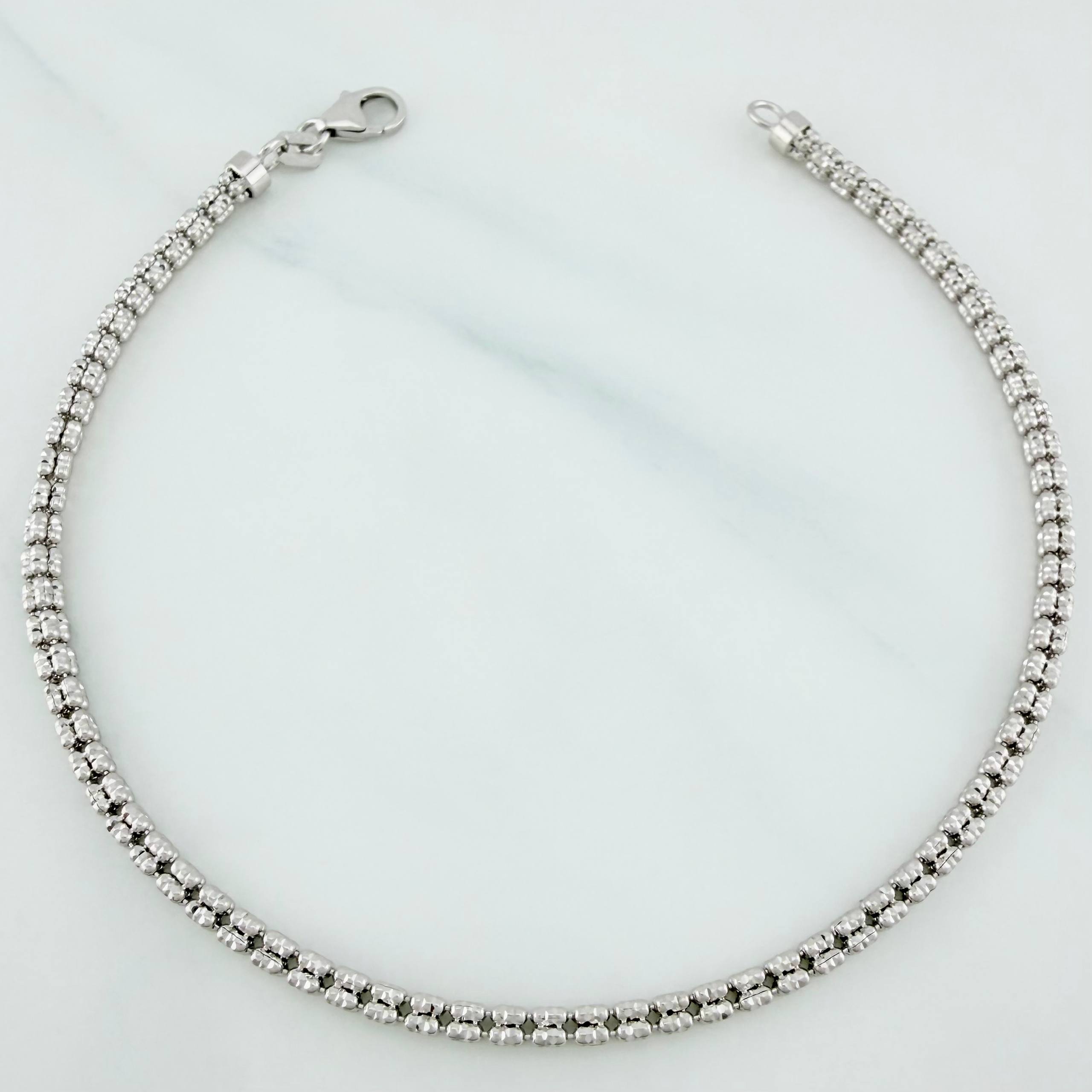Pulso Ice 5.95 g / 21.4 cm / 2.3 mm Oro Blanco 18K