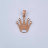 Dije Corona Rx 2gr / 3cm / Oro 18K &