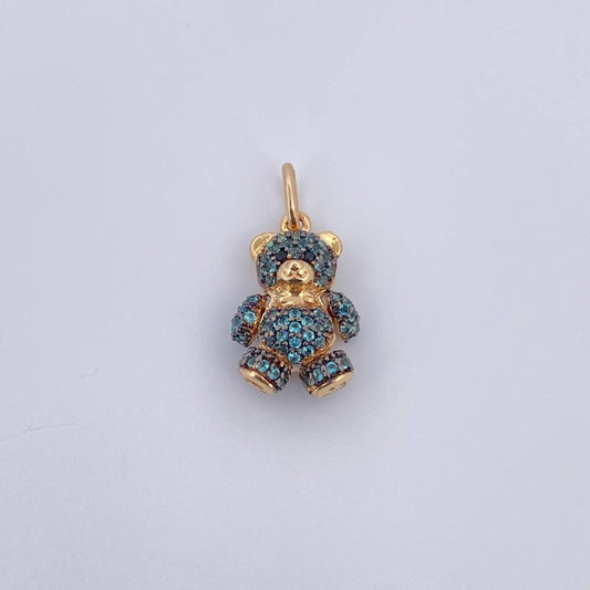 Dije Oso Articulado 2.6gr / 2cm / Oro 18K &