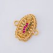 Herraje Virgen de Guadalupe 2.2g / 2.6cm Oro Amarillo 18K
