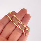 Pulso Fígaro 1.5g / 19cm / 3.55mm Oro Amarillo 18K