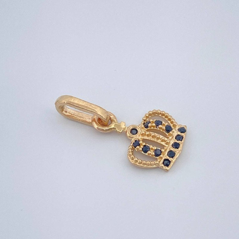 Dije Corona 0.75gr / 1.8cm / Oro Amarillo 18K &