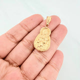 Dije Virgen Del Carmen 1.85 g / 3.7 cm Oro Amarillo 18K