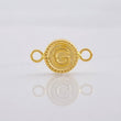Herraje Circulo Letra G 0.4g / 1.5cm Oro Amarillo 18K