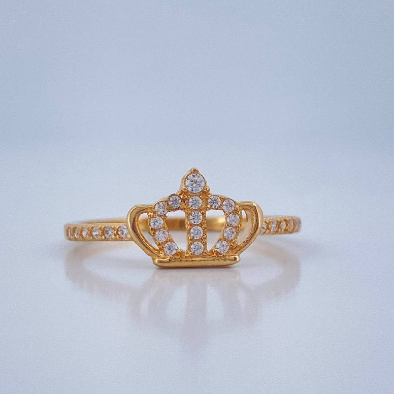 Anillo Tiara 1.55gr / T8 / Oro Amarillo 18K $