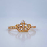 Anillo Tiara 1.55gr / T8 / Oro Amarillo 18K $