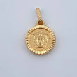 Dije Medalla Medusa 1gr / 2cm / Oro Amarillo 18K &