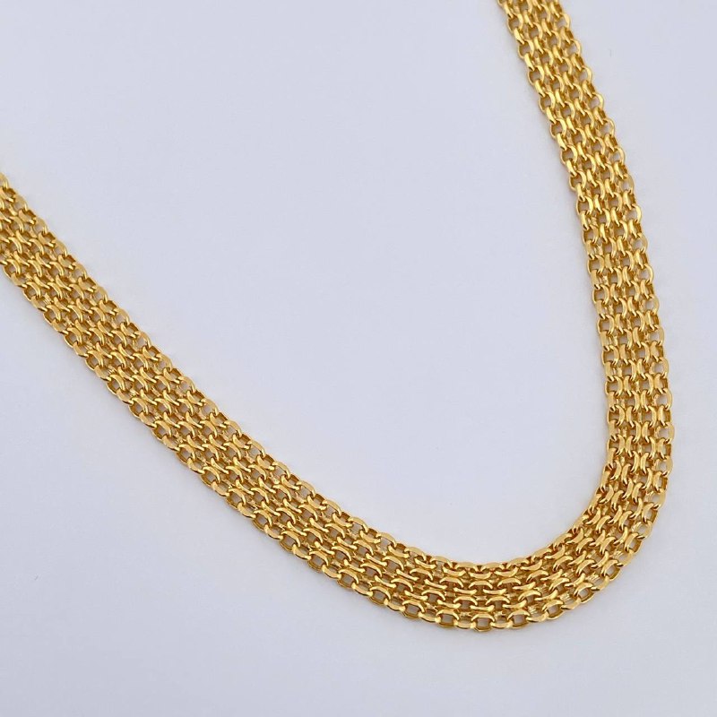 Cadena China 11.05gr / 60cm / +1 Oro 18K &