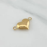 Herraje Corazon 0.25g / 1.3cm Oro Amarillo 18K