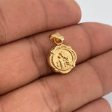Dije Virgen Del Carmen 1.05gr / 2.4cm / Oro Amarillo 18K &