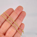 Cadena Mini Cubana 4.75g / 50cm / 1.47mm Oro Amarillo 18K
