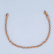 Pulso Militar 5.45gr / 19cm / Oro Rosa 18K &