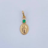 Dije Virgen Del Carmen 0.45gr / 1.9cm / Oro Amarillo 18K &