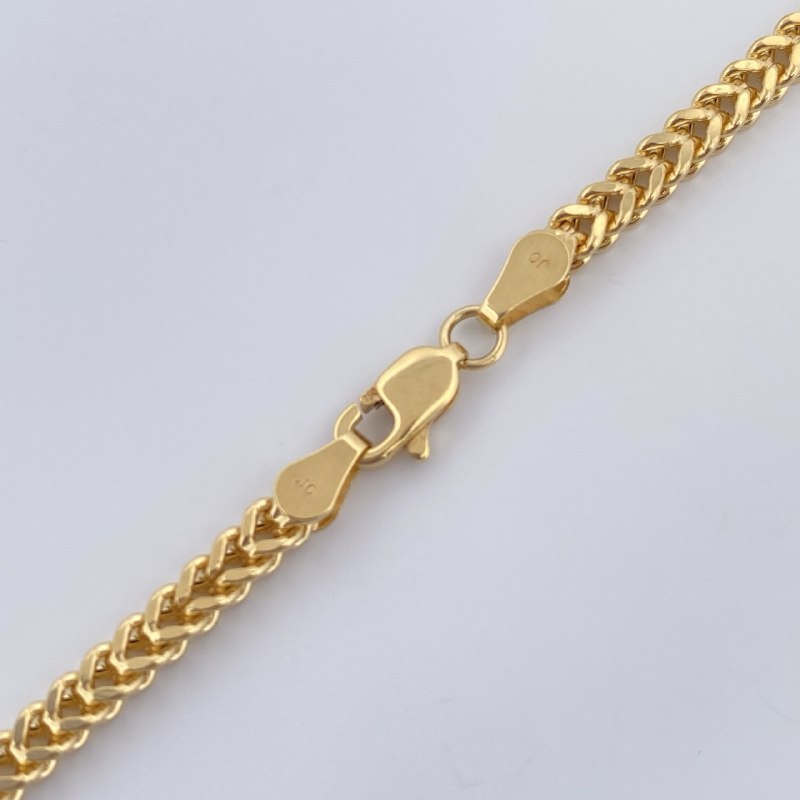 Cadena Franco 15.8gr / 66.4cm / Oro Amarillo +3 18K $