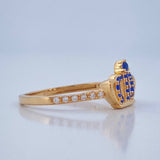 Anillo Tiara 1.35gr / T6 / Oro Amarillo 18K $
