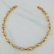 Pulso Rustico Burbujas 5.1 g / 20.5 cm / 4.45 mm Oro Amarillo 18K