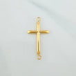 Herraje Cruz 0.8 g / 3.1 cm Oro Amarillo 18K