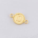 Herraje Circulo Letra D 0.55g / 1.7cm Oro Amarillo 18K