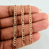 Cadena Figaro 17.4 g / 60.8 cm / 5.55 mm Oro Amarillo 18K