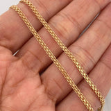 Cadena China 7.95 g / 61.5 cm / 2.07 mm Oro Amarillo Nac. Esp 18K
