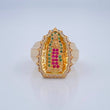 Anillo Virgen Guadalupe 7.25gr / T6 1/4 / Oro Amarillo 18K $