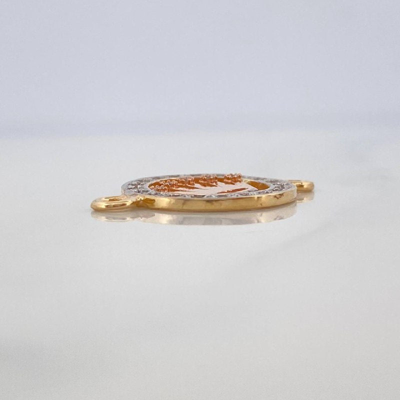 Herraje Corona 1.7 g / 2.2 cm Tres Oros 18K