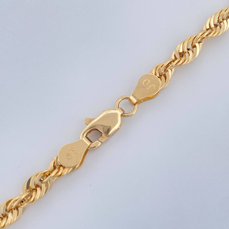 Cadena Lazo 9.1gr / 71cm / Oro Amarillo +3 14K Italy $