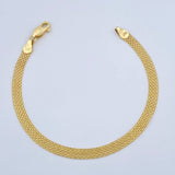 Pulso China 3.2gr / 18.3cm / Oro Amarillo +1 14K Italy $