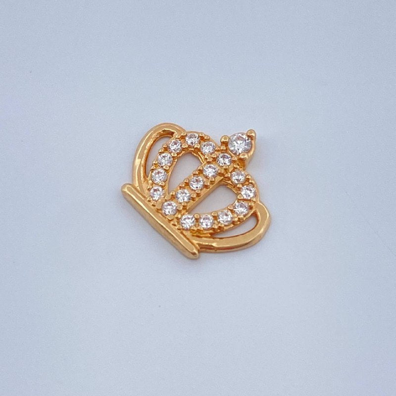 Herraje Corona 0.45gr / 1.1cm / Oro Amarillo 18K &