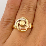 Anillo Helice 3.9 g / T4 1/2 Tres Oros 18K
