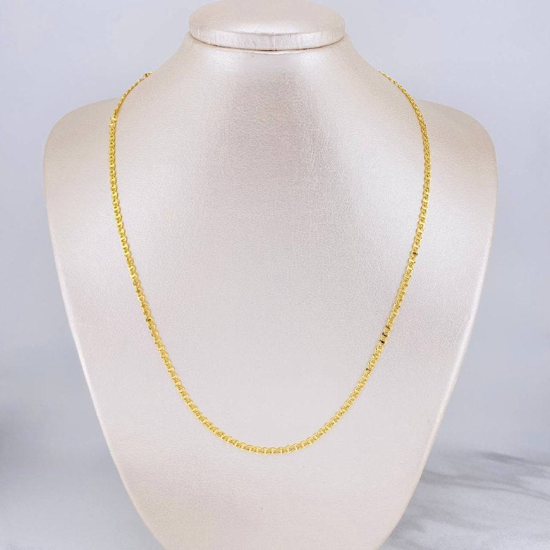 Cadena Escalera 2.75g / 50cm / 2.7mm Oro Amarillo 18K