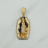 Dije Virgen Guadalupe 15.35 g / 5.2 cm Tres Oros 18K