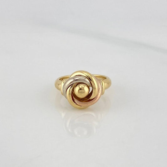 Anillo Helice 3.9 g / T4 1/2 Tres Oros 18K