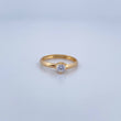 Anillo Solitario Churumbela Base 1.15gr / T6 / Oro 18K &