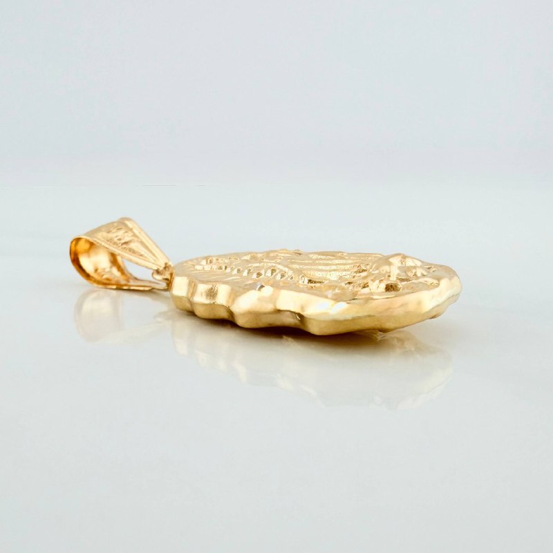Dije Virgen De Guadalupe 1.75 g / 3.4 cm Oro Amarillo 18K