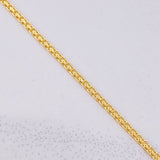 Pulso Chino 1.2g / 17.9cm / 1.5mm Oro Amarillo 18K