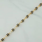 Pulso Rustico Barril 6.2 g / 21 cm / 5 mm Oro Amarillo 18K
