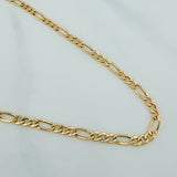Cadena Figaro 17.4 g / 60.8 cm / 5.55 mm Oro Amarillo 18K