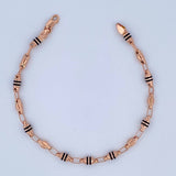 Pulso Rustico Barril 4.3gr / 21cm / Oro 18K &