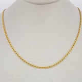 Cadena Escalera 1.95gr / 45cm / Oro Amarillo +3 18K $