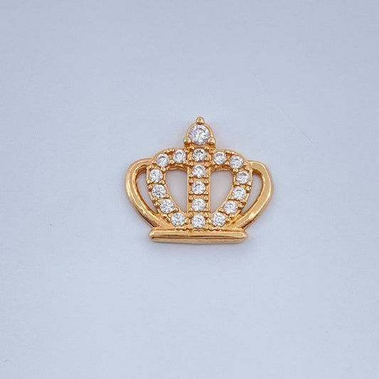 Herraje Corona 0.45gr / 1.1cm / Oro Amarillo 18K &