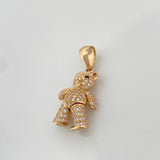 Dije Oso Articulado Moño 4.6 g / 2.9 cm Oro Amarillo 18K