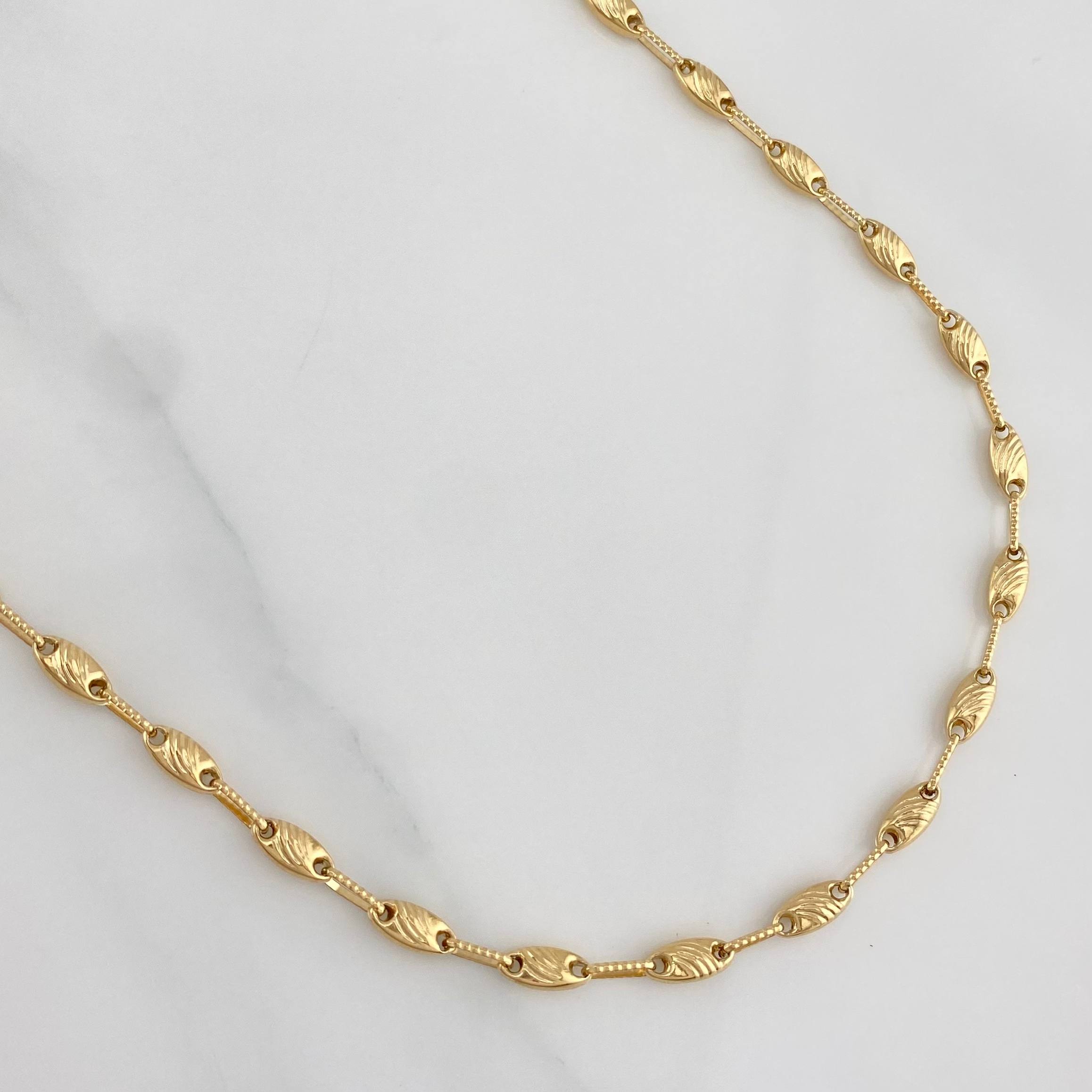 Cadena Rustica Paris 10.45 g / 60 cm / 3.5 mm Oro Amarillo 18K
