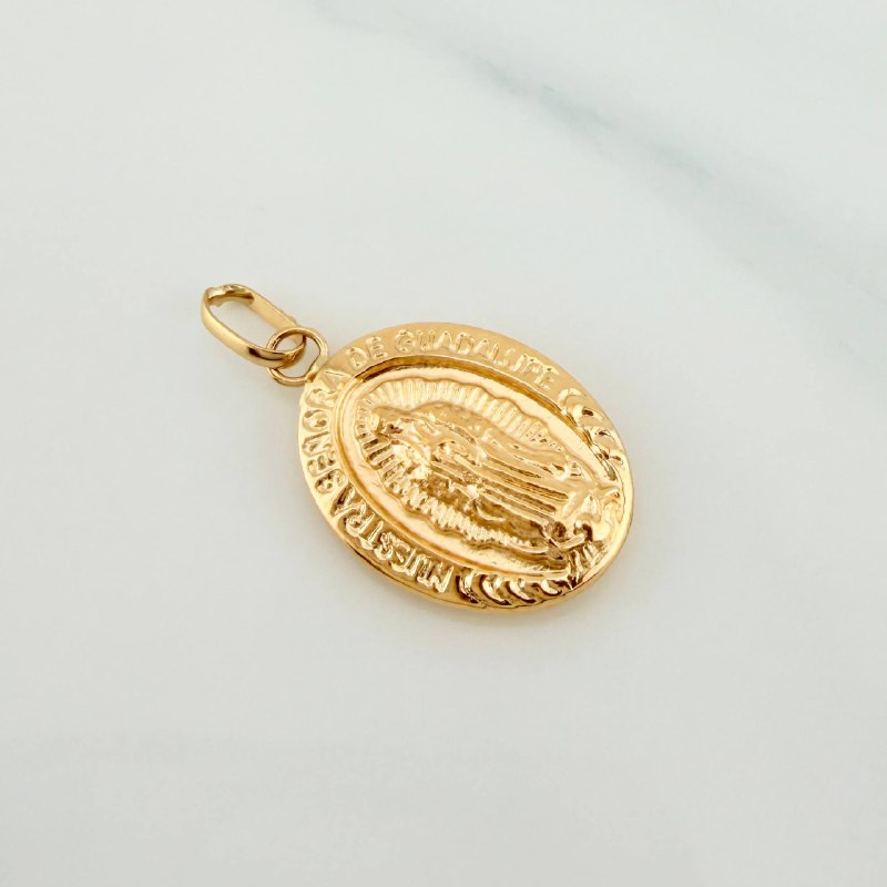Dije Virgen De Guadalupe 1 g / 2.6 cm Oro Amarillo 18K