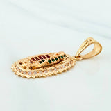 Dije Virgen De Guadalupe 3.25 g / 3.3 cm Oro Amarillo 18K
