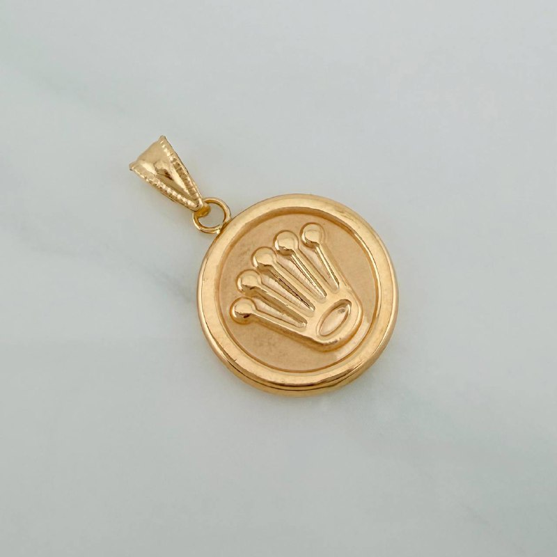 Dije Corona 1.15gr / 2.3cm / Oro Amarillo 18K %