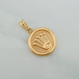 Dije Corona 1.15gr / 2.3cm / Oro Amarillo 18K %