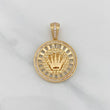 Dije Corona 9.15 g / 4 cm Oro Amarillo 18K