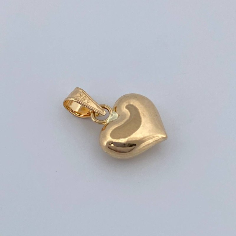 Dije Corazon 0.45gr / 1.6cm / Oro Amarillo 18K &