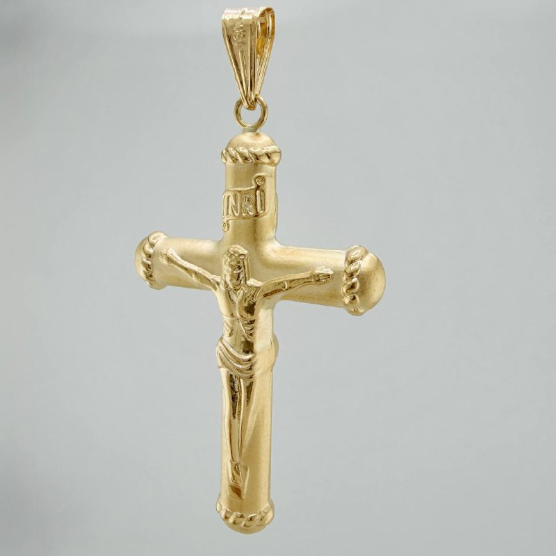 Dije Cruz Cristo 5 g / 6.4 cm Oro Amarillo 18K